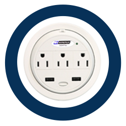 Power Desk Outlets and Surge Protectors